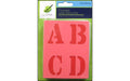 Multicraft Stencil Set 1.5 Letter