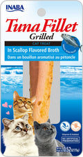 Inaba Tuna Fillet Grilled Cat Treat in Scallop Flavored Broth 15g