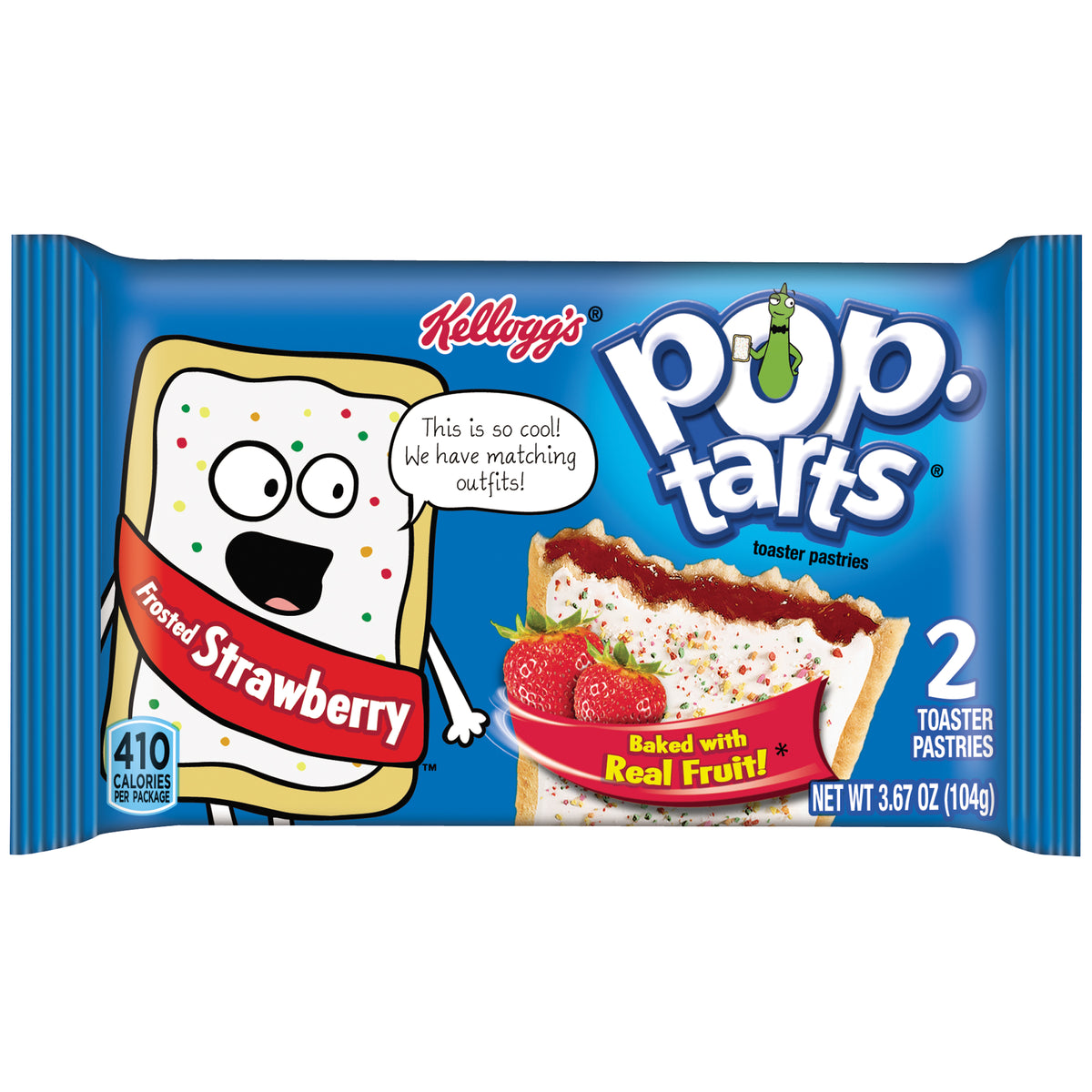 Pop-Tarts Strawberry Toaster Pastries 3.3 Oz