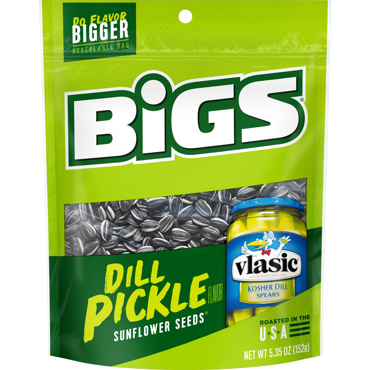 Bigs Dill Pickle Sunflower Seeds 152g