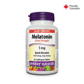 Webber Naturals Melatonin Max Strength Dual Action Release, 10 Mg