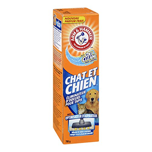 Arm & Hammer Plus Oxiclean Pet Fresh Carpet and Room Odour Eliminator, Cat & Dog, 700g