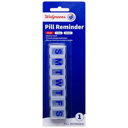 Walgreens Daily Pill Container