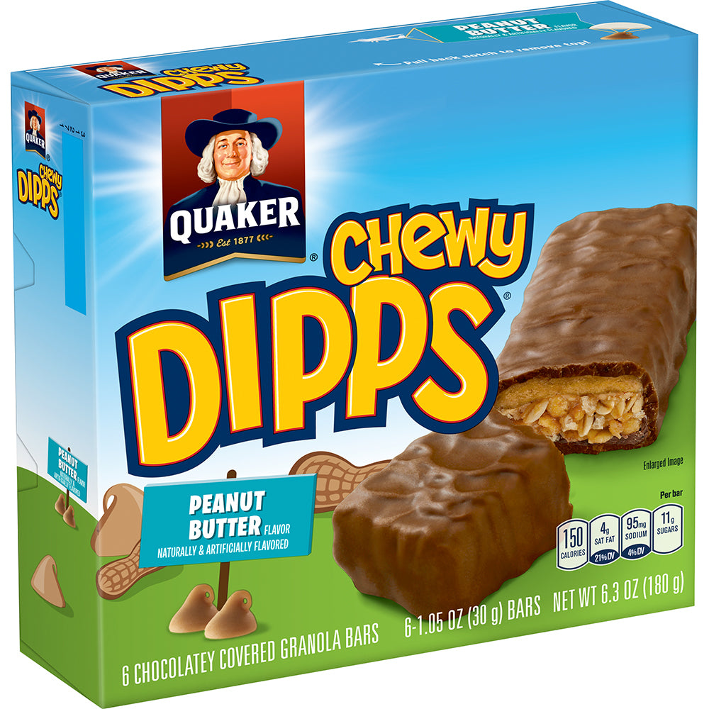 Peanut Butter Chewy Dipps Granola Bars