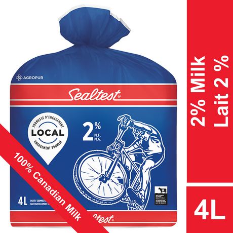 Sealtest Milk 2%  4L