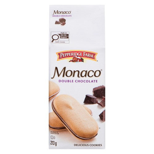 Pepperidge Farm Double Chocolate Cookies, Monaco 213 g