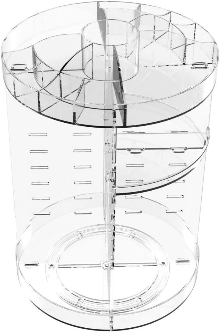 360 Rotating Makeup Organizer Container