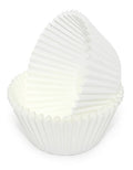 Pack of 50 Jumbo Baking Cups-WHITE-One Size
