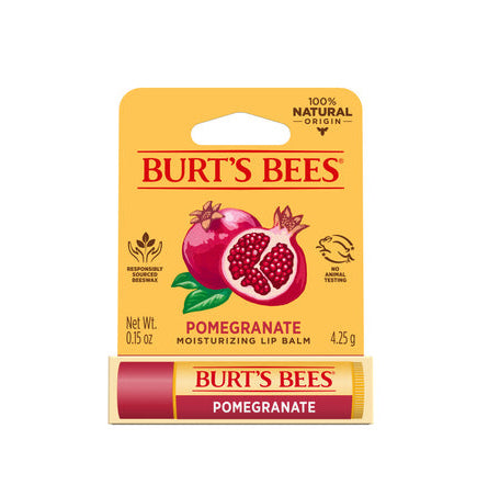 Burt's Bees Lip Balm - Pomegranate - 0.15oz