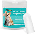 Pet Ear Cleaning Finger Cots 50pcs
