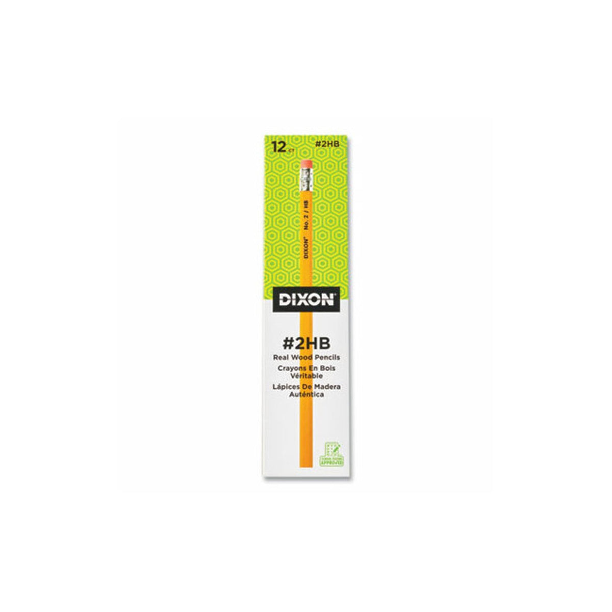 Dixon Enviro Stiks Pencil - #2 HB Soft - Natural - 12 Pack