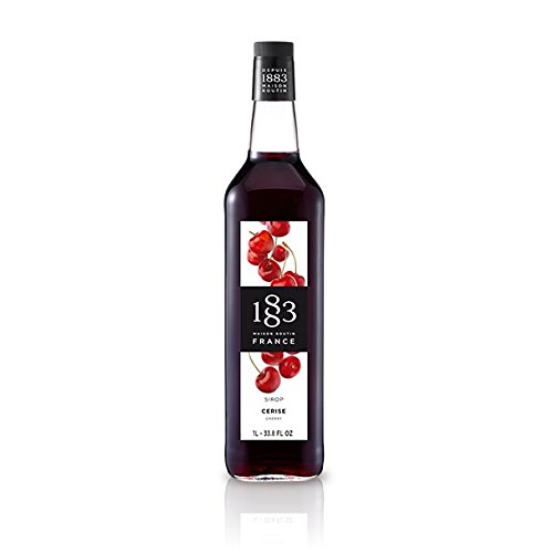 Maison Routin 1883 Cherry Syrup, Pet Bottle 1000 Milliliter