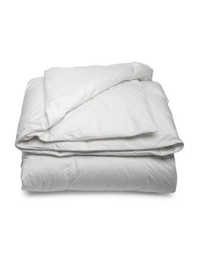 Serta White Duck Down Medium Weight Duvet-WHITE-King