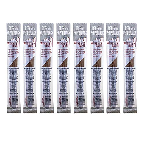 Wenzel S Farm Beef with Pepperjack Sticks Snack