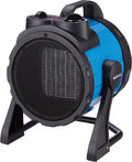 Mastercraft Barrel Ceramic Space Heater W/Thermostat, 1500W, Blue