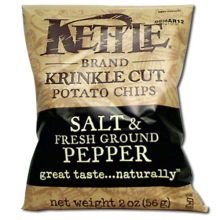 Krinkle Cut Potato Chips 56g