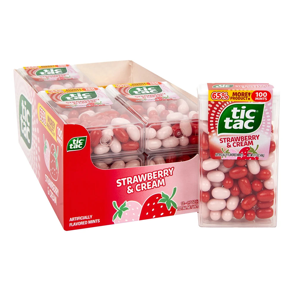 Tic Tac Strawberry and Cream Mints