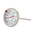 DT165 Meat & Oven Thermometer with 3 in. Dial, Silver