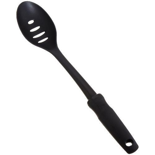 Goodcook Slotted Black Spoon