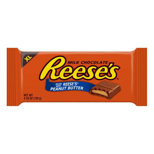 Reese's XL Peanut Butter Filled Milk Chocolate Bar - 4.25 Oz
