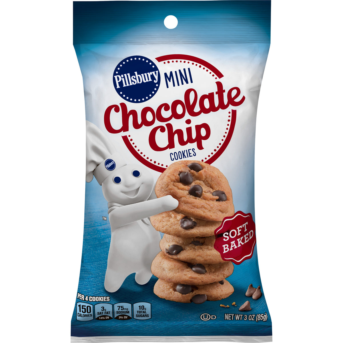 Mini Chocolate Chip Cookies 85g