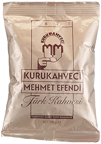 Kurukahveci Mehmet Efendi Ground and Roasted Turkish Coffee 100g
