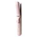 L'ange 360° Airflow Styler Curling Iron - Dual Voltage Hair Straightener and Curler 2 in 1 with Vented Cool Air to Lock in Style, 1.25 Inch Flat Iron Hair Straightener, Long Curling Wand, Adjust Temp
