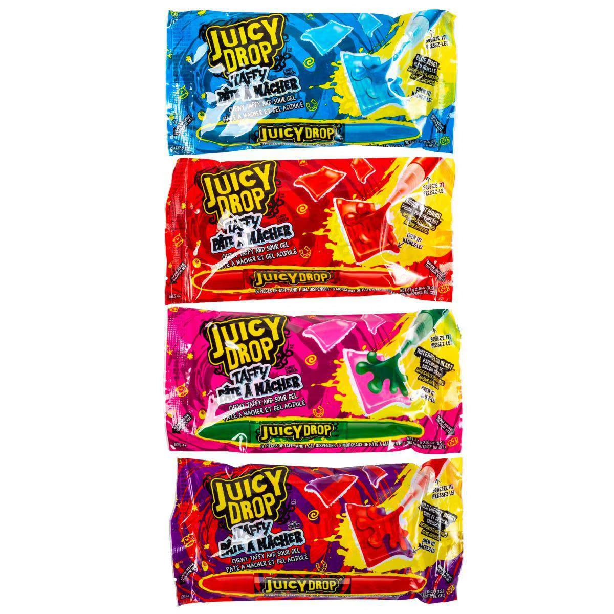 Bazooka Juicy Drop Pop Taffy