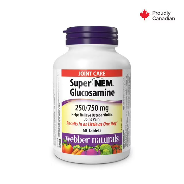 Webber Naturals® Super NEM® Glucosamine 250/750 mg