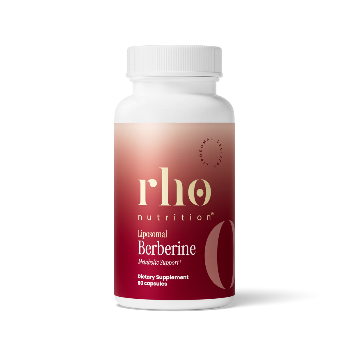 Rho Nutrition Liposomal Berberine Capsules - Ultra High Absorption Supplement – Supports Immune Function, Gut Health and Metabolic and Cardiovascular Health (60 Capsules)