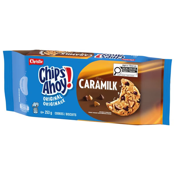Chips Ahoy! Crunchy Caramilk Cookies 253g