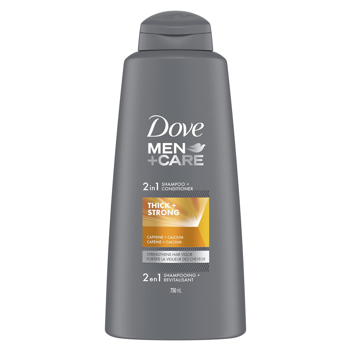 Dove Dove MenCare 2 in 1 Shampoo and Conditioner Thick and Strong 750 ML