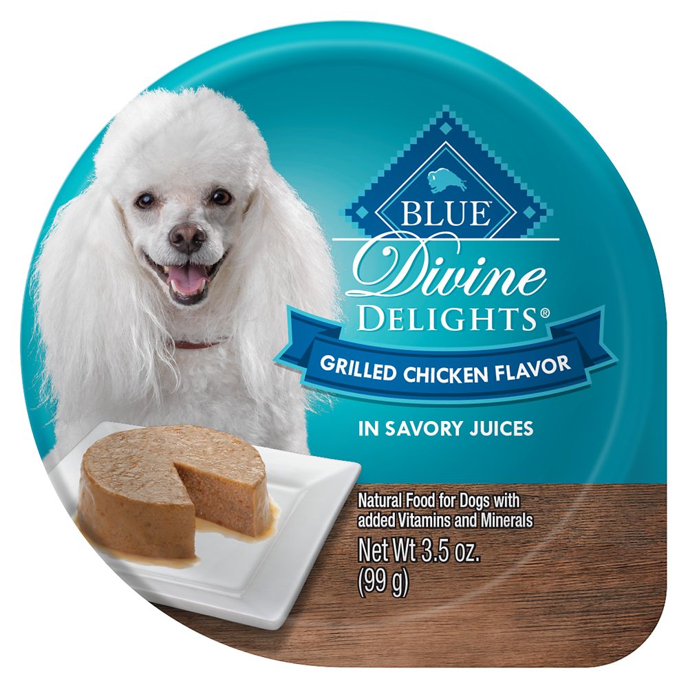 Blue Buffalo, Delights for Small Breed Dogs Grilled Chicken Flavor Pate, 3.5 Oz