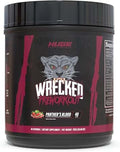 Wrecked Pre Workout, Advanced Formula, Boosts Energy, Focus, Pumps & Performance, 10g L-Citrulline, 6.4g Beta Alanine, 5g Tyrosine, 1g Alpha GPC, 375mg Fast-Acting Caffeine & More (Panther's Blood)