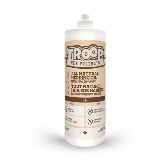 Troop Pet Products All Natural Herring Oil