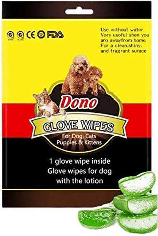 Dono Pet Gloves Wipes For Dogs and Cats