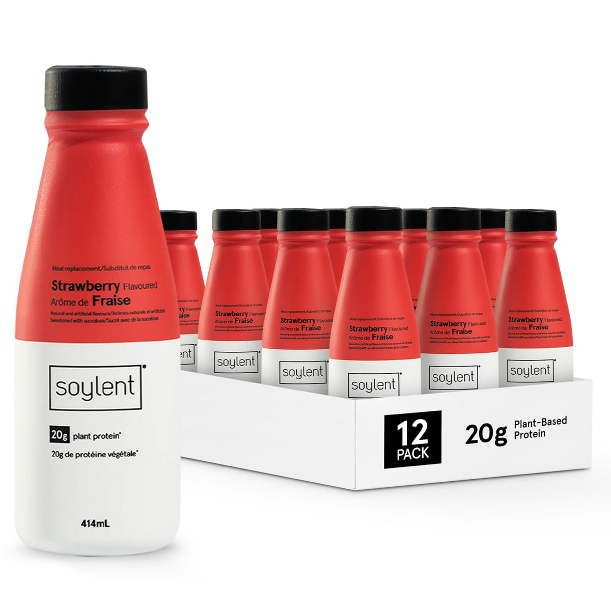 Soylent Meal Replacement Protein Strawberry