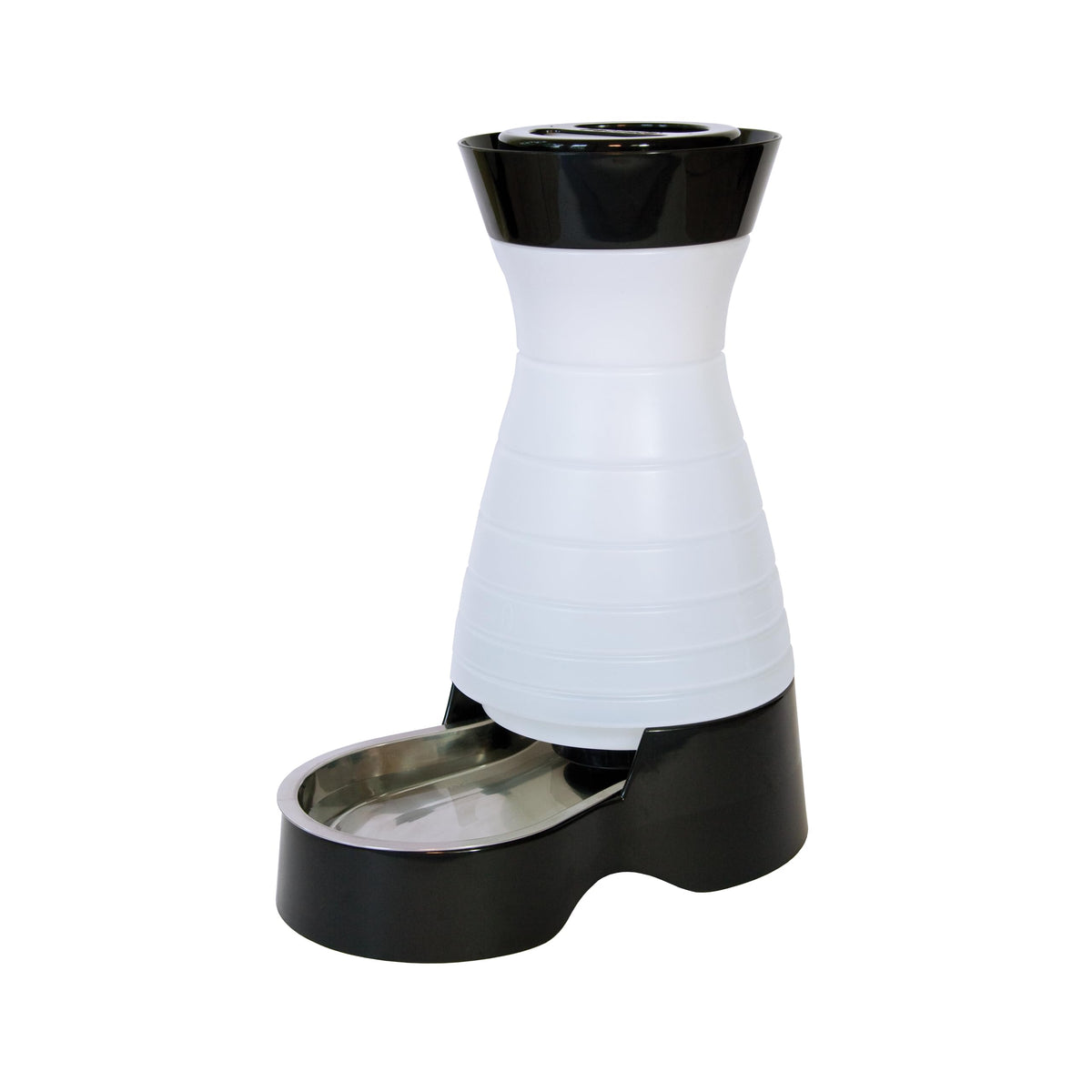 PetSafe Healthy Pet Water Station, Gravity Dog and Cat Water System with Stainless Steel Bowl, Small, 64 oz.-1