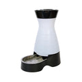 PetSafe Healthy Pet Water Station, Gravity Dog and Cat Water System with Stainless Steel Bowl, Small, 64 oz.