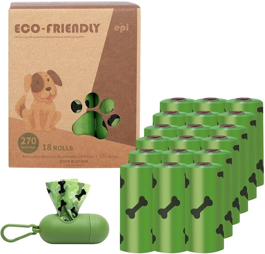 Biodegraradable Pet Garbage Bag Dog Poop 18rolls