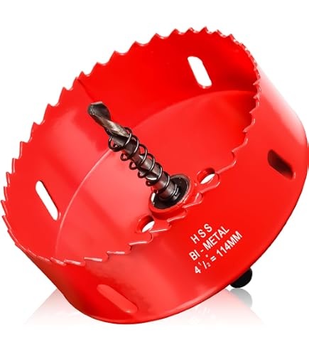 6.7 inch Hole Saw for Wood 170mm HSS Bi Metal Hole Cutter
