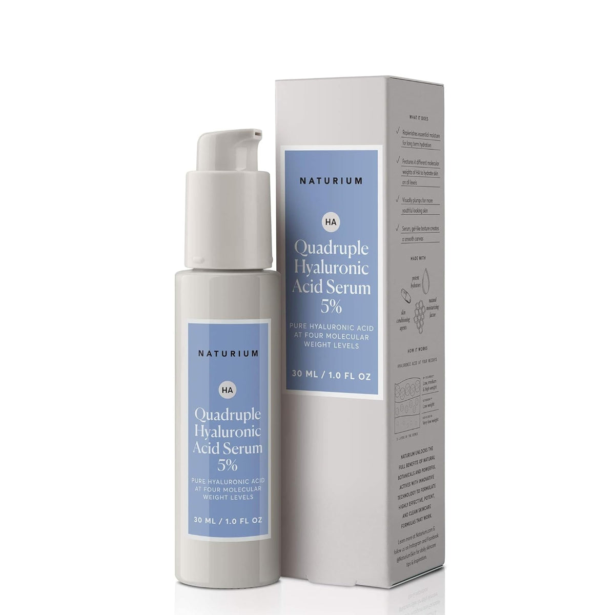 NATURIUM Quadruple Hyaluronic Acid Serum 5%