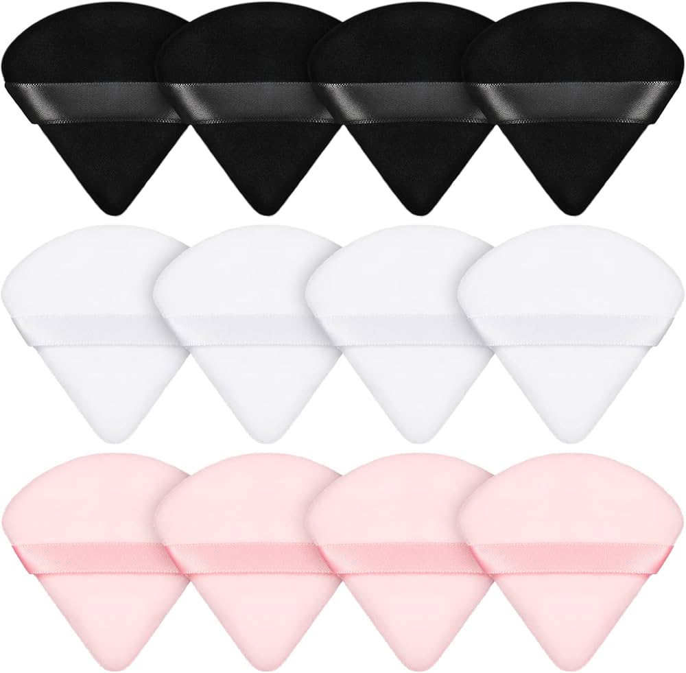12pcs make up tools powder puffs