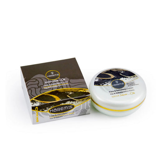 Harems Black Seed Skin Care Cream 125 ml - Face & Decollete Cream - Natural Oil - Vegan