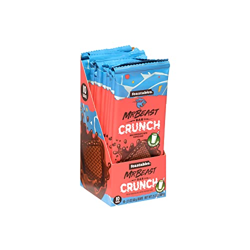 Feastables MrBeast Milk Chocolate Crunch Bar, (60g)