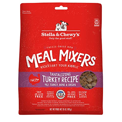 Stella & Chewy S Freeze Dried Meal Mixers - Tantalizing Turkey Recipe - 35 Oz