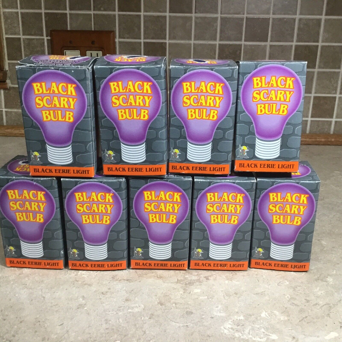 LIGHT Bulbs PARTY SCARY HALLOWEEN