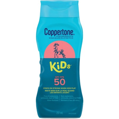 Coppertone Kids SPF50 sunscreen lotion 237ml