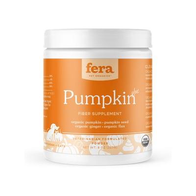 Fera Pets Pumpkin for Dogs & Cats - 7 Sources of Fiber - with Flaxseed - 90 Scoops