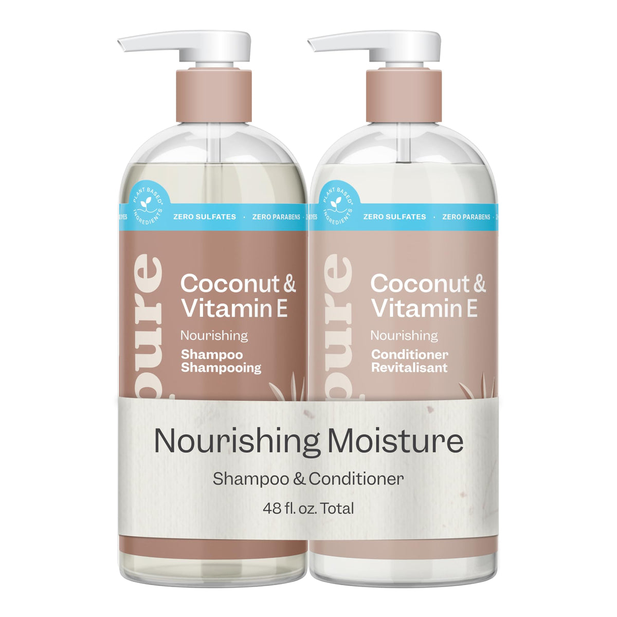 Renpure Coconut & Vitamin Shampoo & Conditioner set